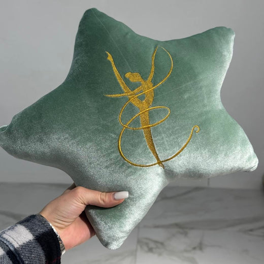 Oreiller décoratif de gymnaste