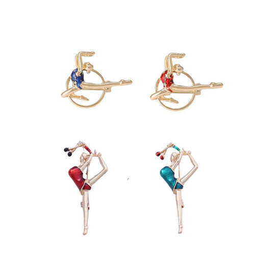 Gymnast's Brooch