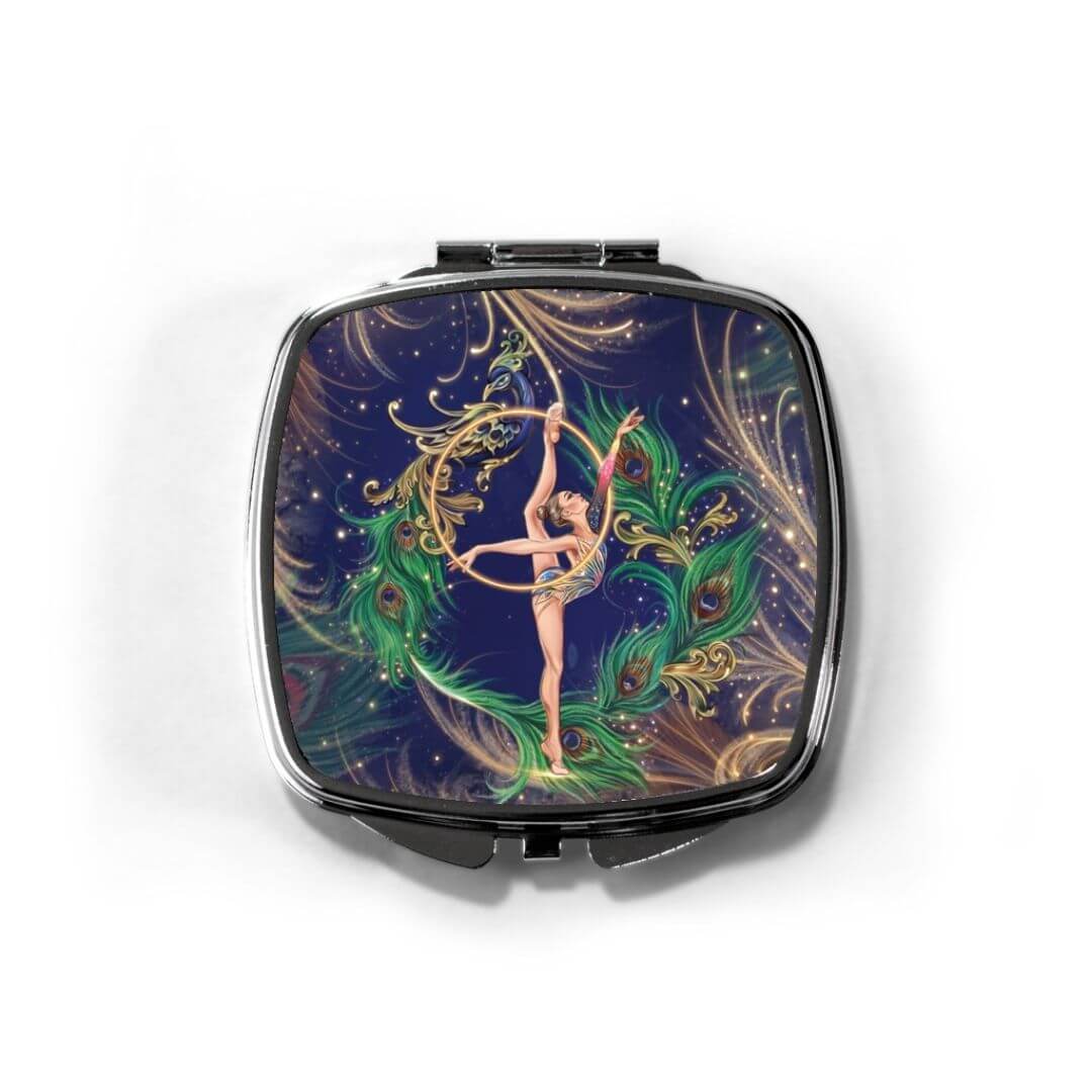 Compact Mirror Gymnast