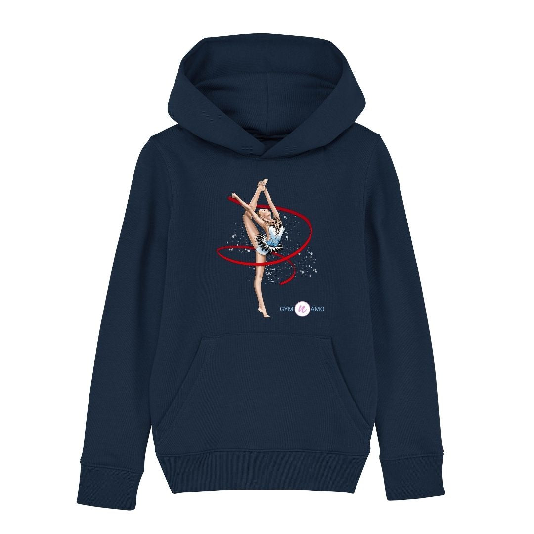 Hoodie with Gymnast or Ballerina print CLEARANCE