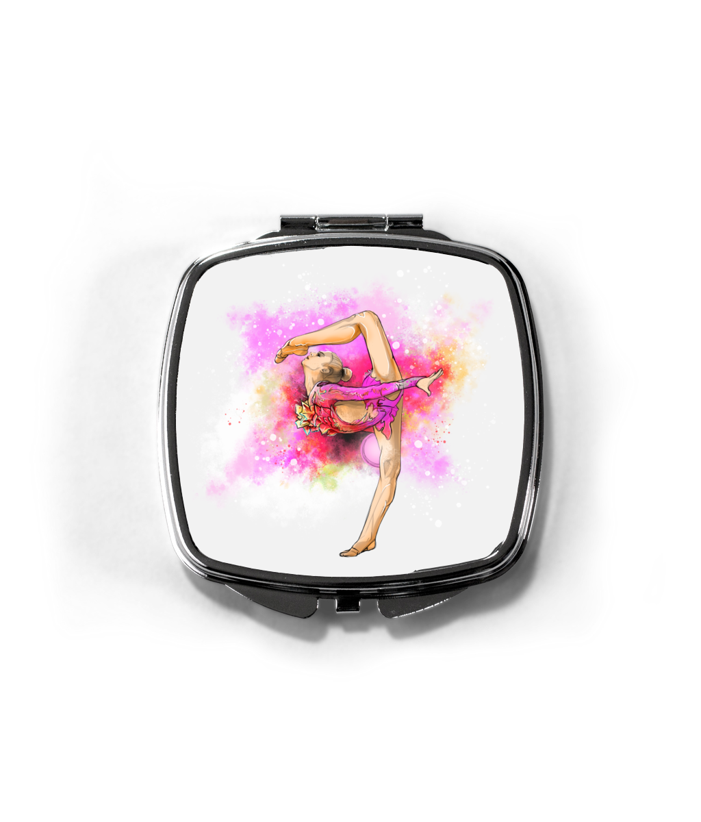 Miroir compact Gymnaste
