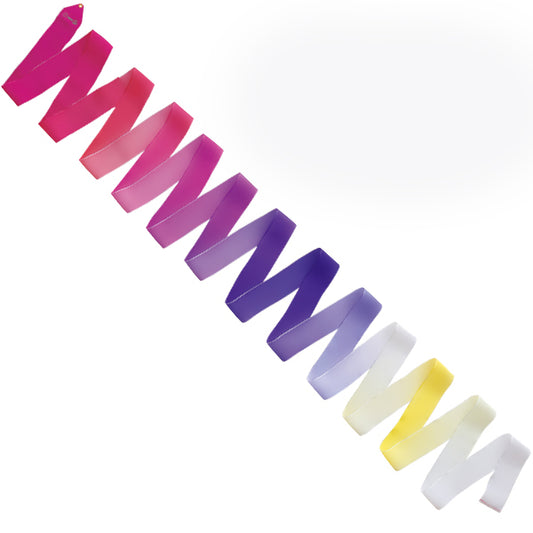 Multi-Color Gymnastics Ribbons ART GRADATION
