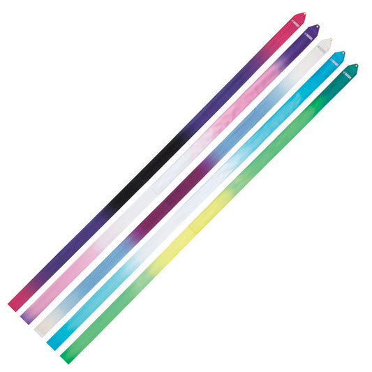 Multi-Color Gymnastics Ribbons HIGH PITCH GRADATION