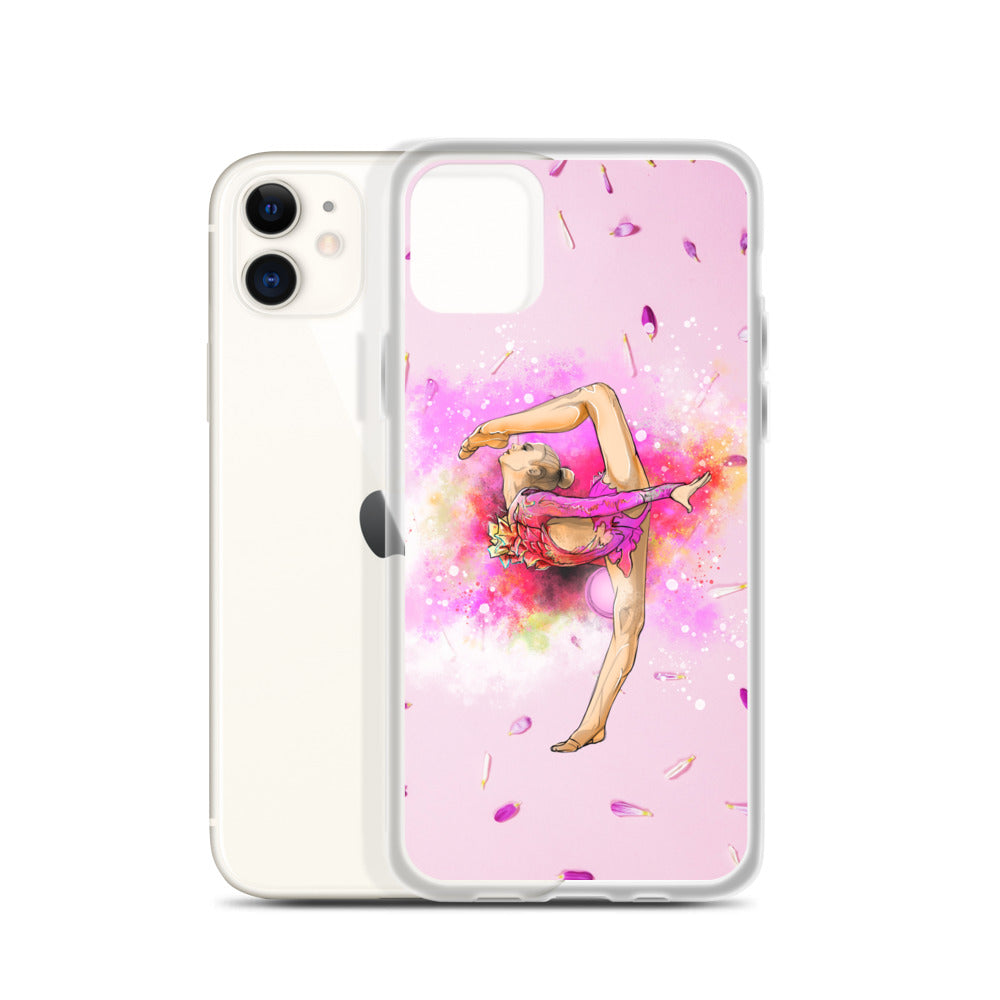Coque pour iPhone avec motif de gymnaste