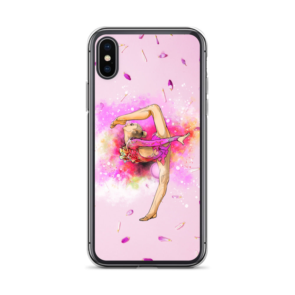 Coque pour iPhone avec motif de gymnaste
