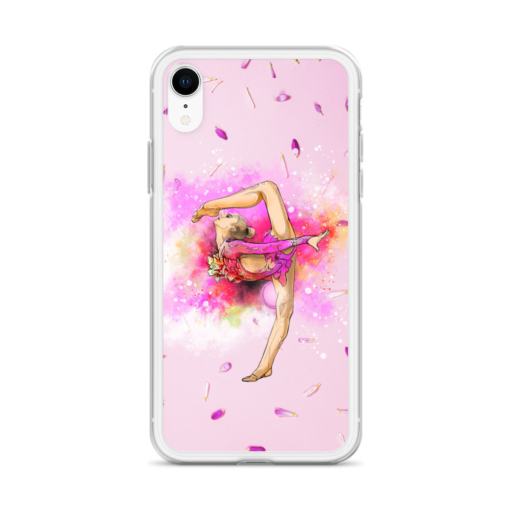 Coque pour iPhone avec motif de gymnaste