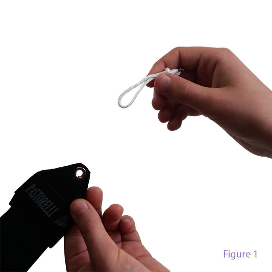 Tangled Non-Abrasive Cord for Stick
