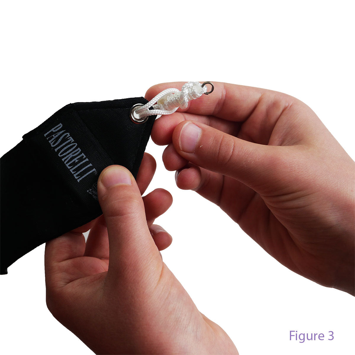Tangled Non-Abrasive Cord for Stick