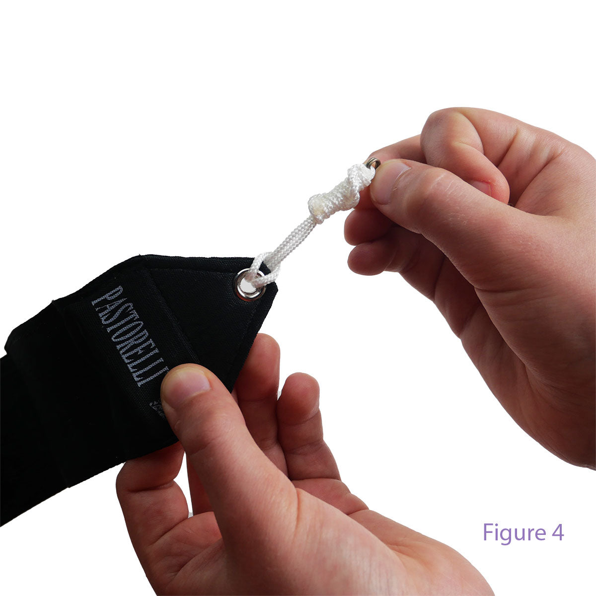 Tangled Non-Abrasive Cord for Stick