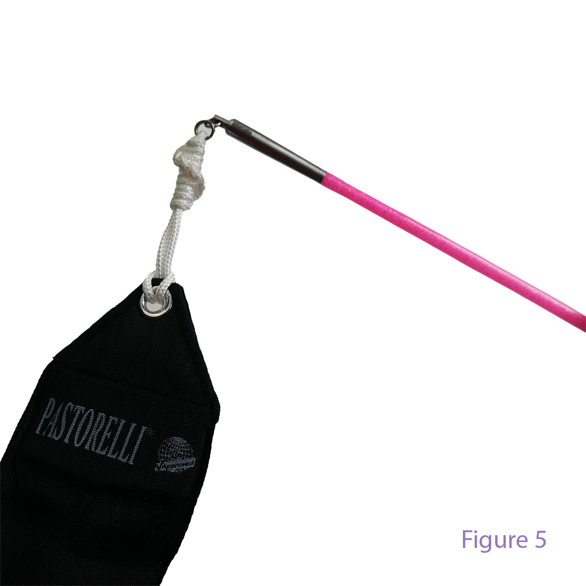 Tangled Non-Abrasive Cord for Stick