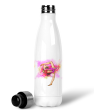 Load image into Gallery viewer, Premium Stainless Steel Water Bottle Gymnast Print
