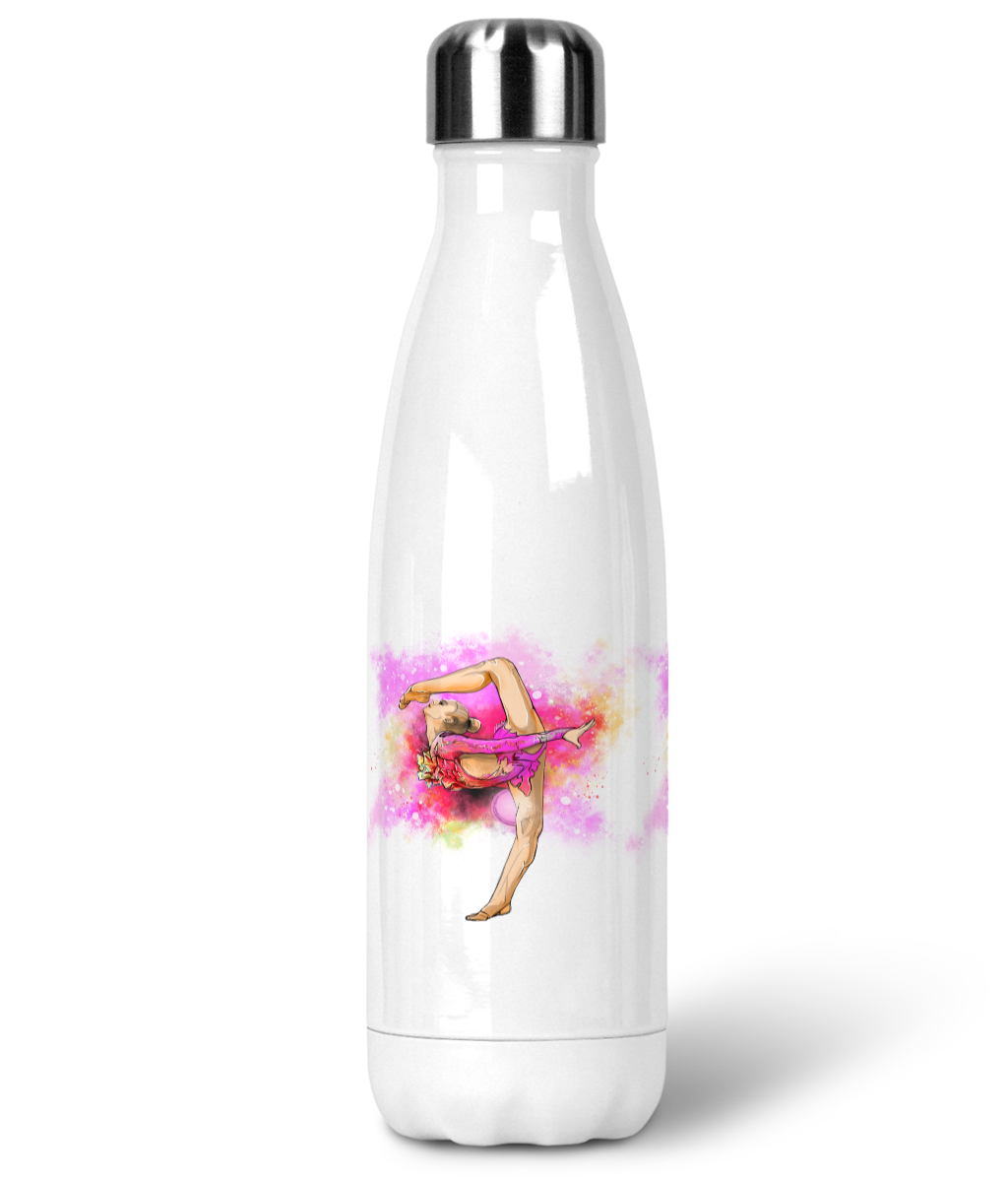 Gourde en acier inoxydable de qualité supérieure avec motif gymnaste