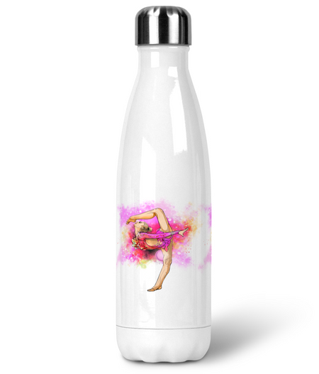 Gourde en acier inoxydable de qualité supérieure avec motif gymnaste