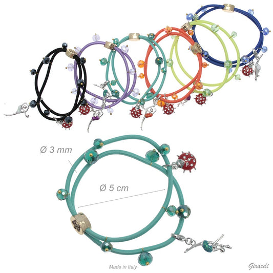 Gymnast Bracelet with Ladybird