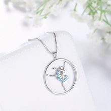 Load image into Gallery viewer, Sterling Silver Dancer Necklace
