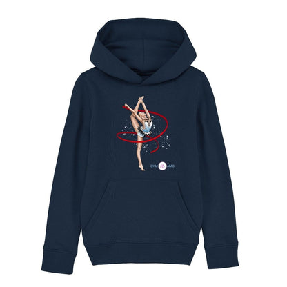 Hoodie with Gymnast or Ballerina print CLEARANCE