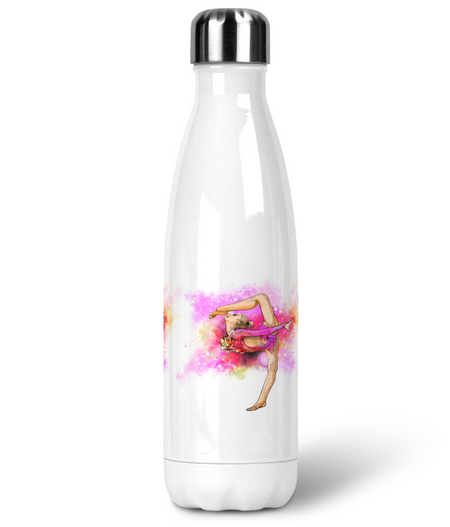 Gourde en acier inoxydable de qualité supérieure avec motif gymnaste