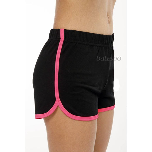 Short de gymnastique avec bordure