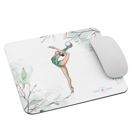 Tapis de souris à motif gymnaste