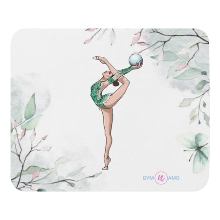 Tapis de souris à motif gymnaste