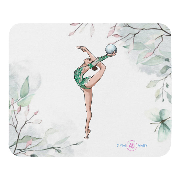 Mouse pad with Gymnast Print