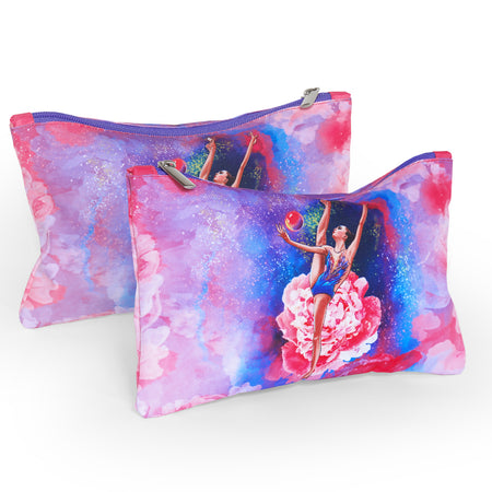 Trousse de toilette à motif gymnaste