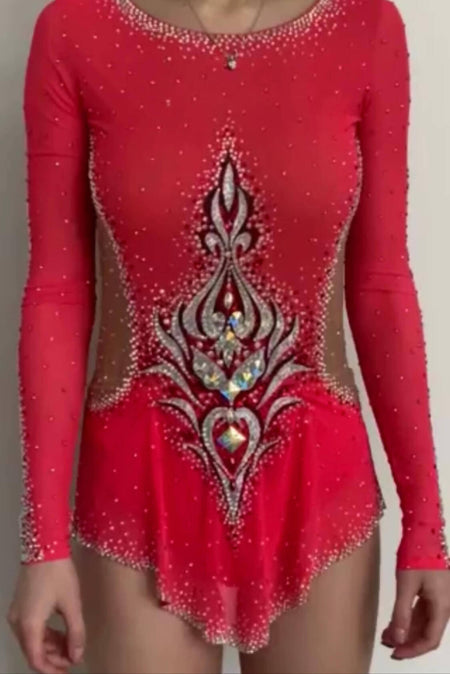 Justaucorps Rose Rouge