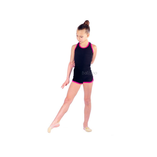 Débardeur de gymnastique avec bordure 