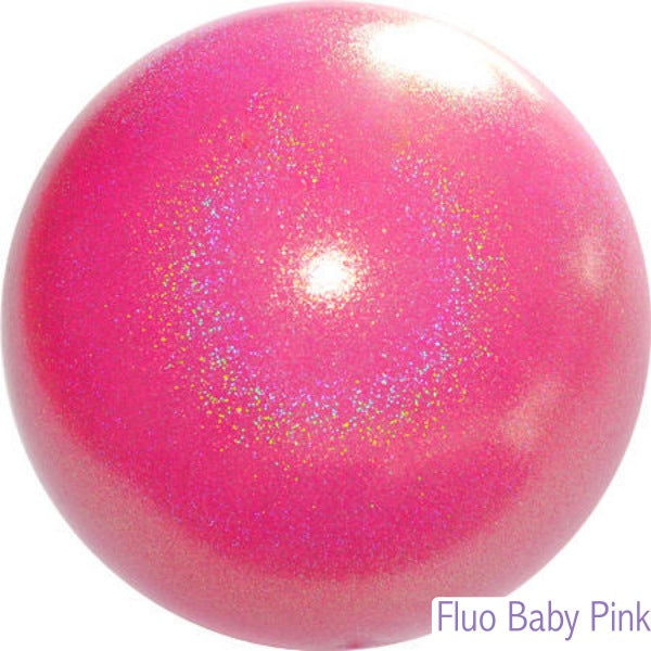 Rhythmic Gymnastics Ball with Glitter - 18cm