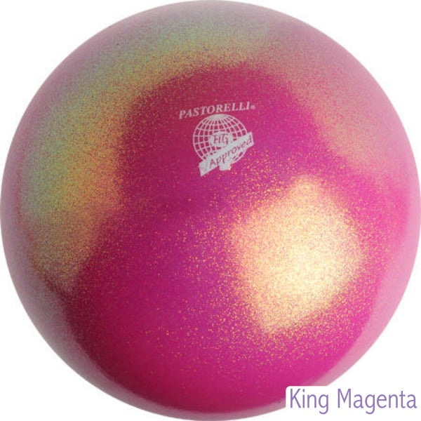Rhythmic Gymnastics Ball with Glitter - 18cm