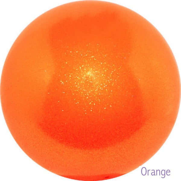 Rhythmic Gymnastics Ball with Glitter - 18cm