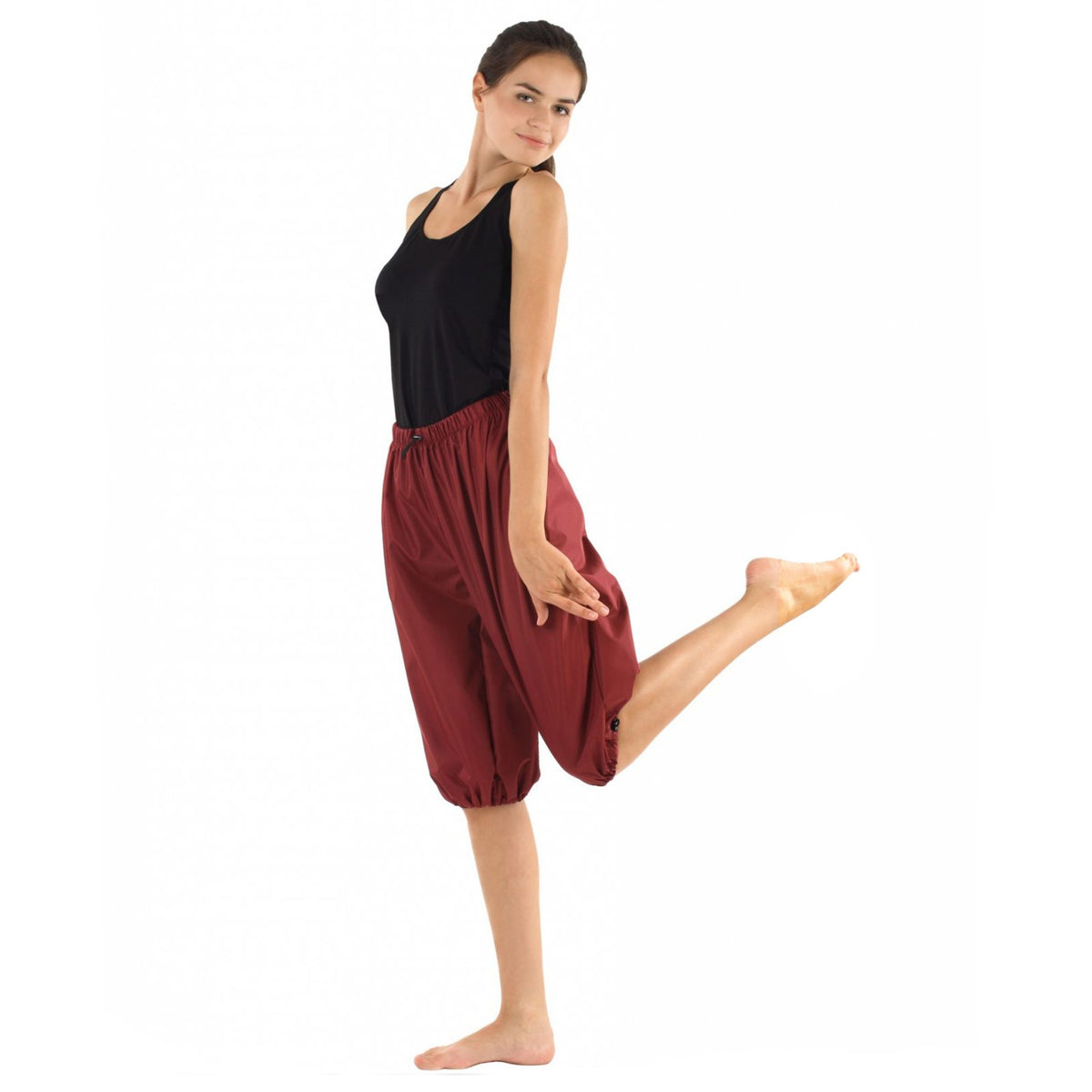 Sauna Shorts for warm-up and stretching