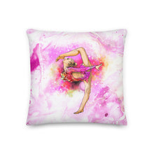 Load image into Gallery viewer, Premium Pillow Gymnast Print
