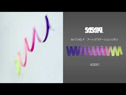 Multi-Color Gymnastics Ribbons ART GRADATION