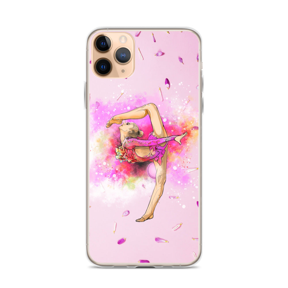 Coque pour iPhone avec motif de gymnaste