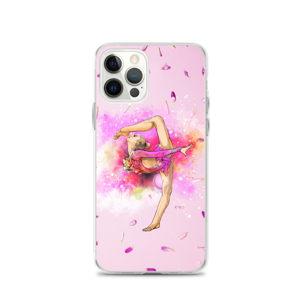 Coque pour iPhone avec motif de gymnaste