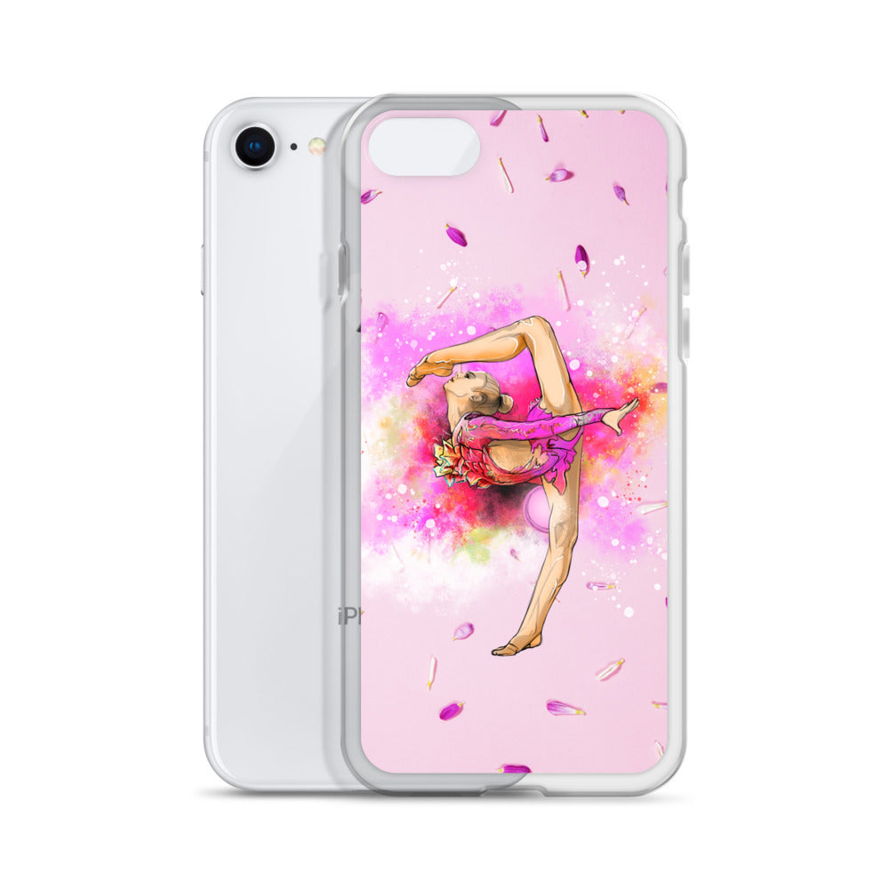 Coque pour iPhone avec motif de gymnaste