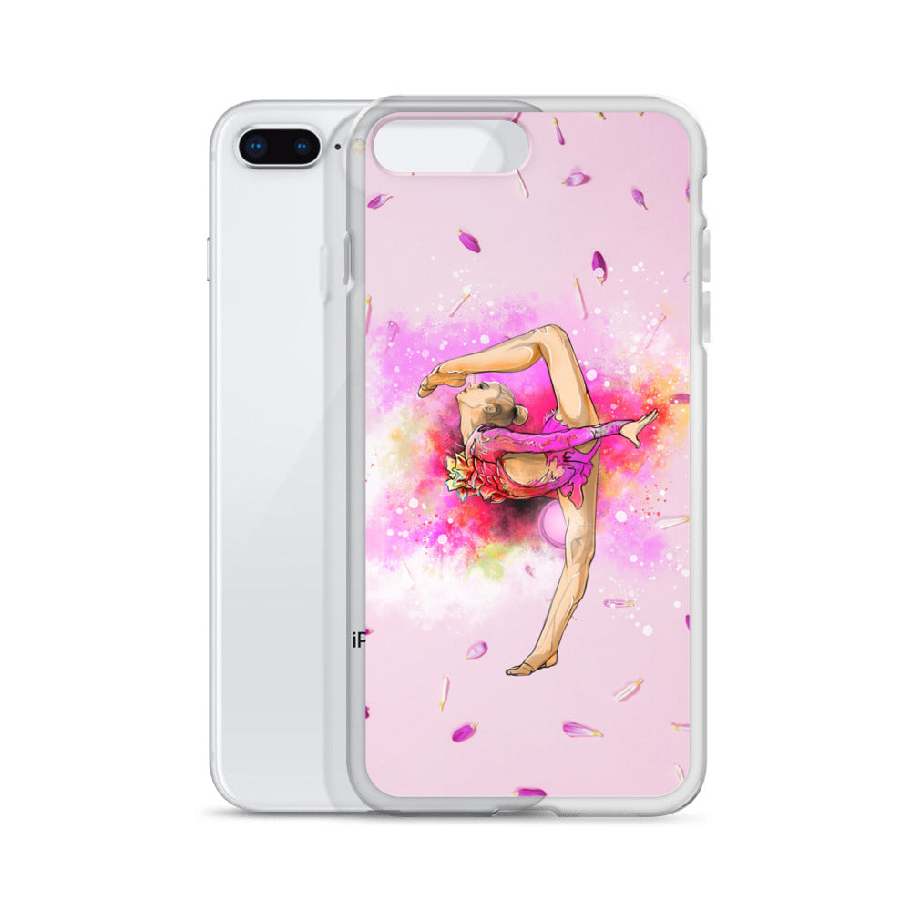 Coque pour iPhone avec motif de gymnaste