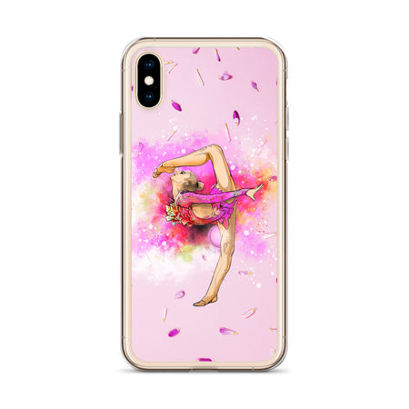 Coque pour iPhone avec motif de gymnaste