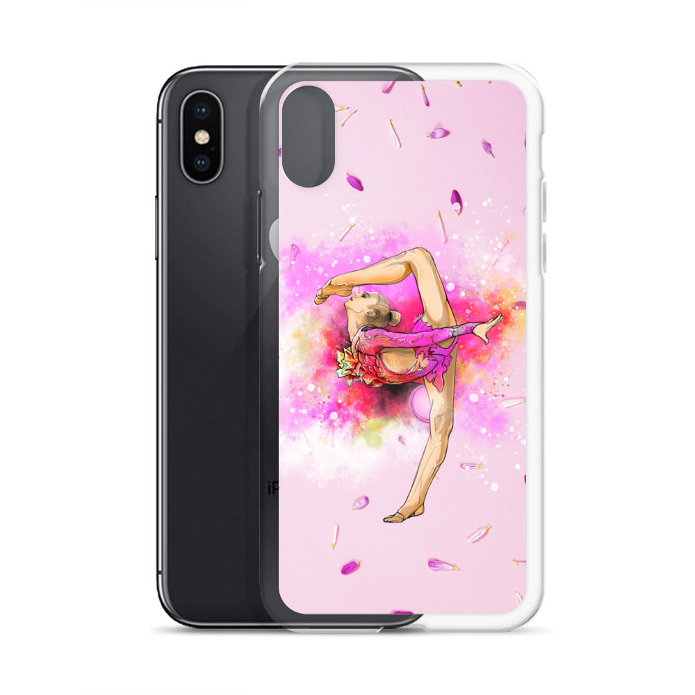 Coque pour iPhone avec motif de gymnaste