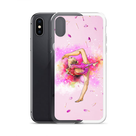 Coque pour iPhone avec motif de gymnaste