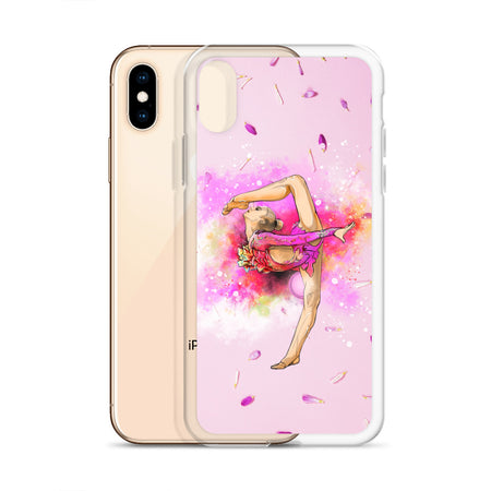 Coque pour iPhone avec motif de gymnaste