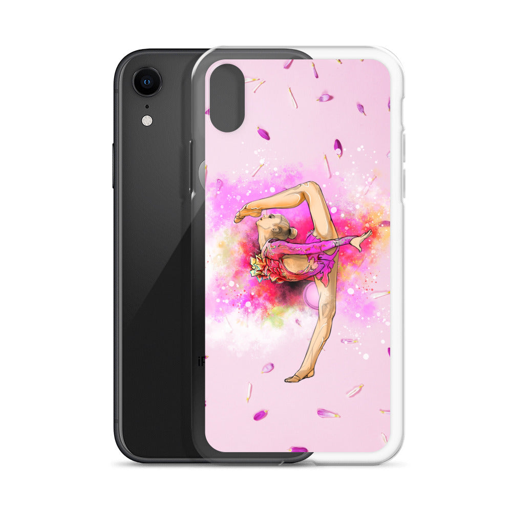 Coque pour iPhone avec motif de gymnaste