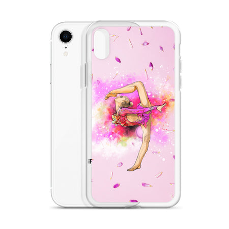 Coque pour iPhone avec motif de gymnaste
