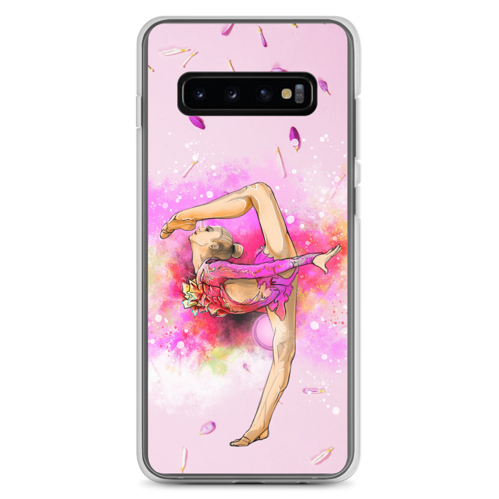 Coque Samsung avec motif gymnaste