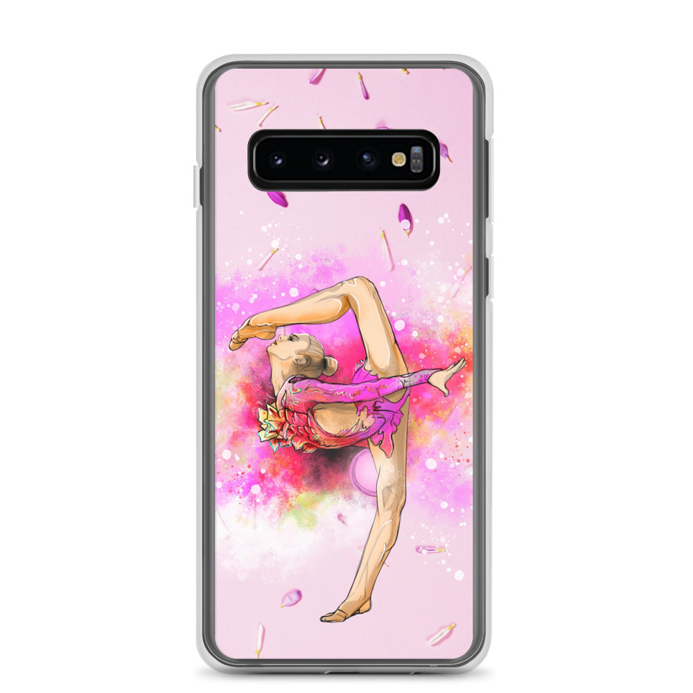 Coque Samsung avec motif gymnaste