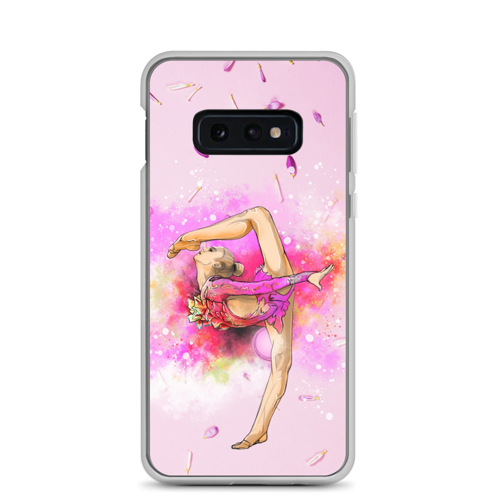 Coque Samsung avec motif gymnaste