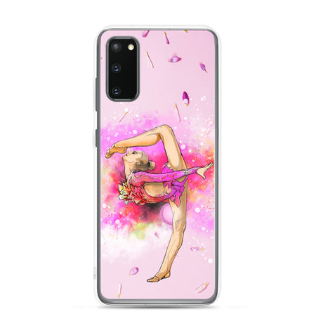 Coque Samsung avec motif gymnaste