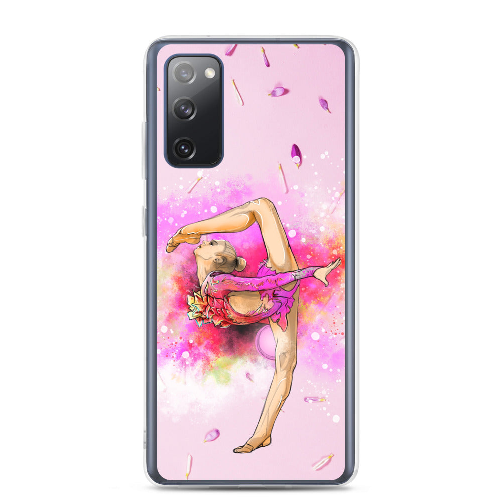 Coque Samsung avec motif gymnaste