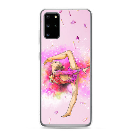 Coque Samsung avec motif gymnaste